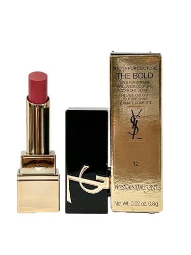 Yves Saint Laurent Ysl Rouge Pur Couture The Bold Lipstick Color # 12 Nu Incongru (Mini/Small/Sample Size/Travel Size) - 0341 Red