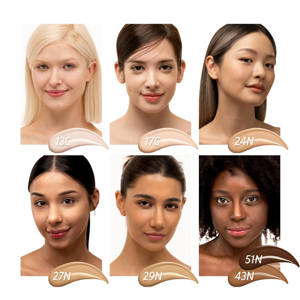 TIRTIR Mask Fit Red Cushion Foundation, Full coverage, Skin fit, Satin Glow Finish, Korean Cushion Foundation #23N SAND, 4.5g