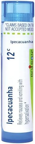Boiron Ipecacuanha 12C Homeopathic Medicine For Nausea 80 Pellets