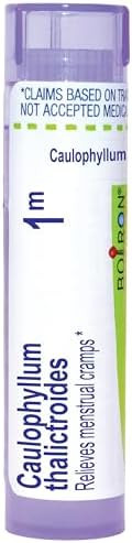 Boiron Caulophyllum Thalictroides 1M For Menstrual Cramps 80 Pellets
