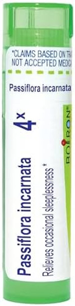 Boiron Passiflora Incarnata 4X For Occasional Sleeplessness 80 Pellets