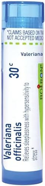 Boiron Valeriana Officinalis 30C For Sleeplessness With Hypersensitivity To Stress 80 Pellets Boiron Valeriana Officinalis 30C For Sleeplessness With Hypersensitivity To Stress 80 Pellets