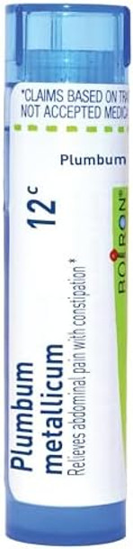 Boiron Plumbum Metallicum 12C For Constipation While Traveling 80 Pellets