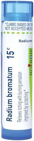 Boiron Radium Bromatum 15C For Itching With Burning Sensation Improved By Scratching 80 Pellets