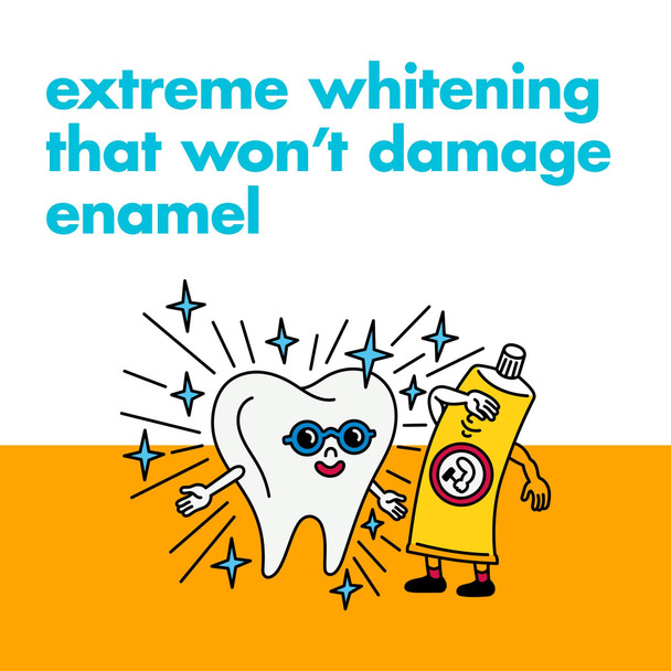Arm & Hammer Advanced White Extreme Whitening Toothpaste, TWIN PACK, Clean Mint- Fluoride Toothpaste