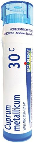 Boiron Homeopathic Medicine Cuprum Metallicum 30C Pellets 80Count Tubes (Pack Of 5)