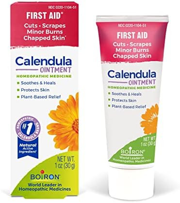 Boiron Calendula Ointment For Relief From Minor Burns Cuts Scrapes And Insect Bites 1 Oz