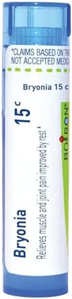 Boiron Bryonia 15C Homeopathic Medicine For Muscle & Joint Pain 80 Pellets