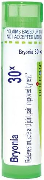 Boiron Bryonia 30X Homeopathic Medicine For Muscle & Joint Pain 80 Pellets