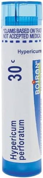Boiron Arnica Montana 30C Pain Relief 80 Count & Hypericum Perforatum 30C Nerve Pain Relief 80 Pellets