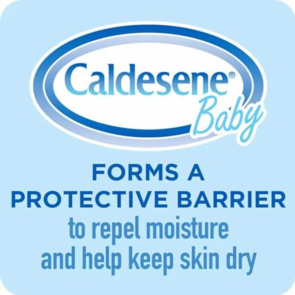 Caldesene Cornstarch Baby Powder With Zinc Oxide Talc Baby Powder 5 Oz (4 Pack)