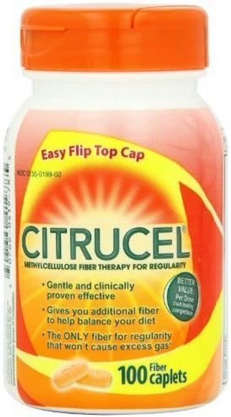 Fiber In A Capsule Citrucel With Smartfiber Caplets
