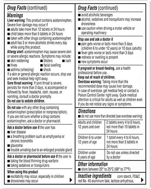 Coricidin Hbp Cold & Flu Tablets 20 Ea (Pack Of 5)