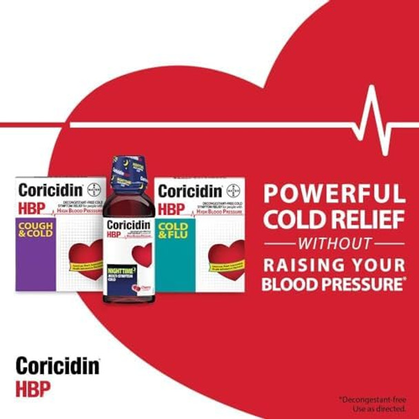 Coricidin Hbp Cough And Cold Tablets16 Ct. (Quantity Of 5)