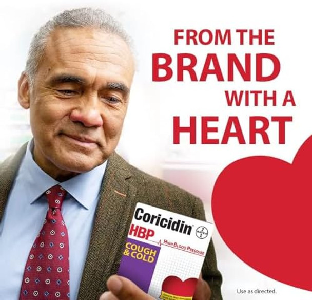 Coricidin Hbp Cough & Cold Tablets 16 Tablets Pack Of 2