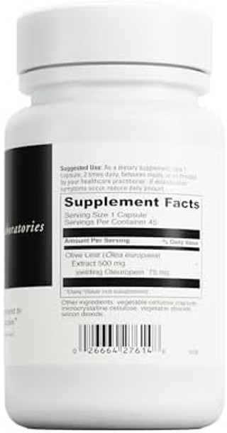 Davinci Labs Olivir 15 Helps Support Immune System & Digestion With 500Mg Olive Leaf Extract Vegetarian & Gluten 45 Capsules