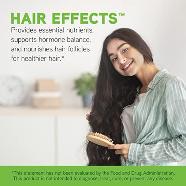 Davinci Labs Hair Effects Dietary Supplement To Support Healthy Hair Growth And Skin With Biotin Zinc Copper Saw Palmetto And Grape Seed Extract Gluten 90 Vegetarian Capsules