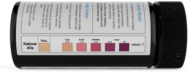 Divine Health Ketone Test Strips By Dr Colbert Ketosis Urine Test Measure Ketones 100 Test Strips
