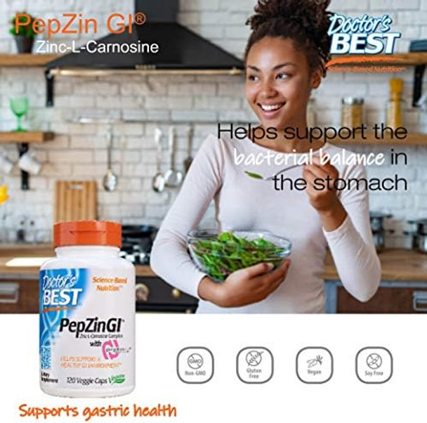 Doctor'S Best Pepzin Gi 120 Veggie Caps & Life Extension Nac Immune Support 60 Capsules