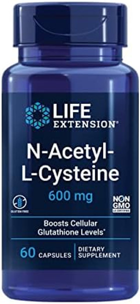 Doctor'S Best Pepzin Gi 120 Veggie Caps & Life Extension Nac Immune Support 60 Capsules