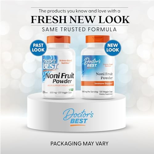 Doctor'S Best Noni Concentrate (650 Mg) 120 Veggie Caps