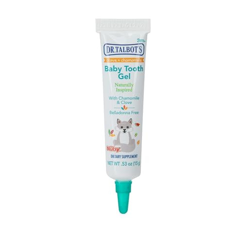 Dr. Talbot'S Baby Tooth Gel For Sore Gums Naturally Inspired 2 Pack Each 0.53 Oz Benzocaine Belladonna