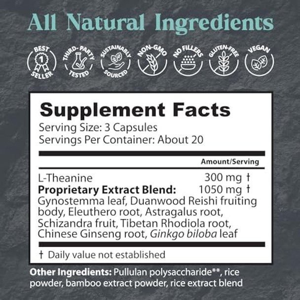 Dragon Herbs Tao In A Bottle Capsulesherbal Formula Supplement To Support Stress Mood Focus Adaptability (60 Capsules 450 Mg Each) Dragon Herbs Tao In A Bottle Capsulesherbal Formula Supplement To Support Stress Mood Focus Adaptability (60 Capsules 450 Mg Each)