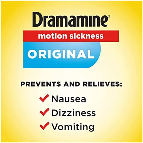 Dramamine Original Formula 36Count Boxes (Pack Of 3) Dramamine Original Formula 36Count Boxes (Pack Of 3)