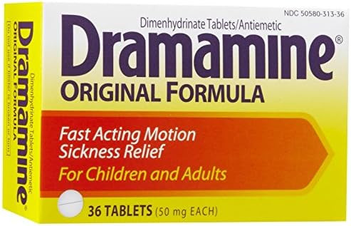 Dramamine 50Mg Tablets36 Ct
