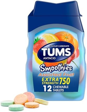 Dramamine Motion Sickness Relief 18 Count And Tums Antacid Chewable Tablets Heartburn Relief Assorted Fruit 12 Count