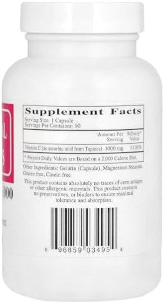 Vitamin C1000 From Tapioca 90 Capsules