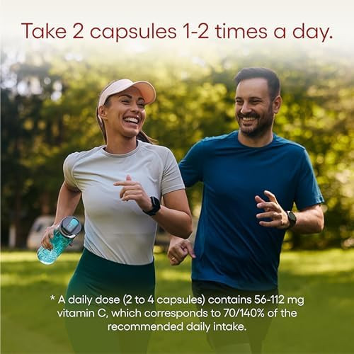 Econugenics Padma Active For Women & Men: Vitamin C Supplement For Collagen Formation Energy Levels And Immune System Cellular & Antioxidant Support Tibetan Recipe Of Natural Herbs & Minerals