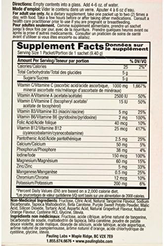 Enerc Vitamin Drink Mix Tangerine Grapefruit 1000 Mg 30 Count