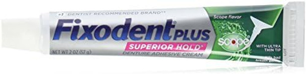 Fixodent + Scope Adhsve Size 2Z Fixodent Control Denture Adhesive Plus Scope Fixodent + Scope Adhsve Size 2Z Fixodent Control Denture Adhesive Plus Scope