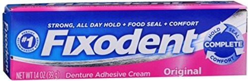Fixodent Denture Adhesive Cream Original 1.40 Oz (Pack Of 12)12