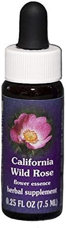 Flower Essence Services California Wild Rose Flower Essence 0.25 Oz. ( Multipack)
