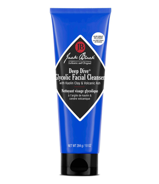 Jack Black Deep Dive Glycolic Facial Cleanser, 3, 5 and 10 Fl Oz