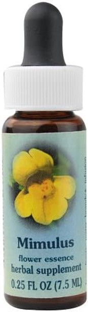 Flower Essence Services Supplement Dropper Mimulus 0.25 Ounce