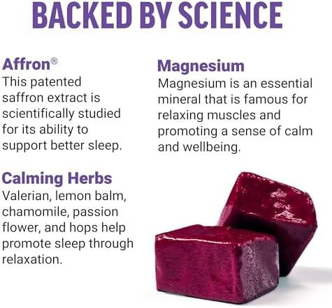 Force Factor Somnapure Melatonin Soft Chews Sleep Aid To Improve Sleep Quality Sleep Aids For Adults With Affron Magnesium Ltheanine Chamomile Lemon Balm Dream Berry Flavor 30 Soft Chews