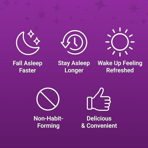 Force Factor Somnapure Gummies 3Pack With Melatonin 10Mg Melatonin Gummies Dream Berry Flavor 180 Gummies Purple