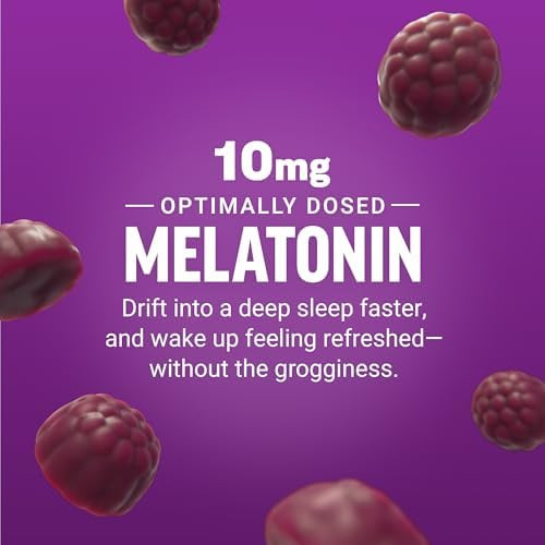 Force Factor Somnapure Gummies 3Pack With Melatonin 10Mg Melatonin Gummies Dream Berry Flavor 180 Gummies Purple