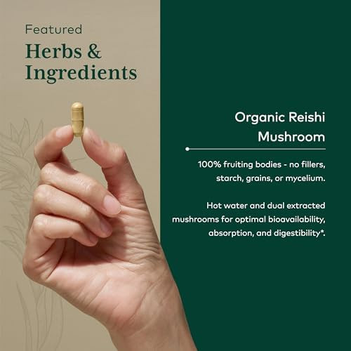 Gaia Herbs Pro Reishi Mushroom 60 Caps