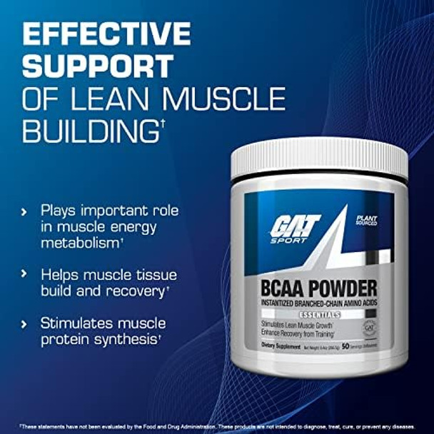 Gat Sport Bcaa Powder Nutritional Supplement 266.5 Gram Gat Sport Bcaa Powder Nutritional Supplement 266.5 Gram