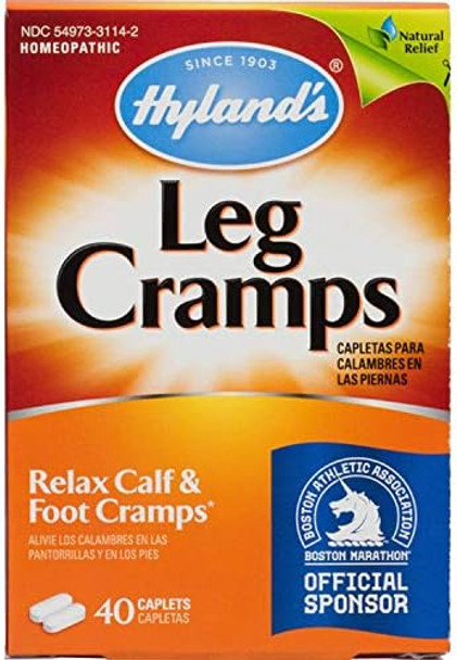 Hylands Leg Cramps Caplets 40 Ct.(Pack Of 3)