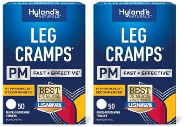 Hyland'S Leg Cramps Pm Nighttime Cramp Relief Tablets 50 Count (Pack Of 2) Hyland'S Leg Cramps Pm Nighttime Cramp Relief Tablets 50 Count (Pack Of 2)