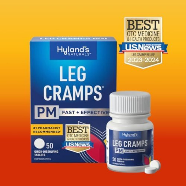 Hyland'S Leg Cramps Pm Nighttime Cramp Relief Tablets 50 Count (Pack Of 2) Hyland'S Leg Cramps Pm Nighttime Cramp Relief Tablets 50 Count (Pack Of 2)