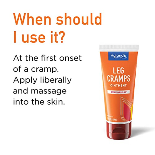 Hyland'S Leg Cramps Ointment Arnica Gel Leg Cramp Relief Natural Relief Of Calf Leg And Foot Cramp 2.5 Oz