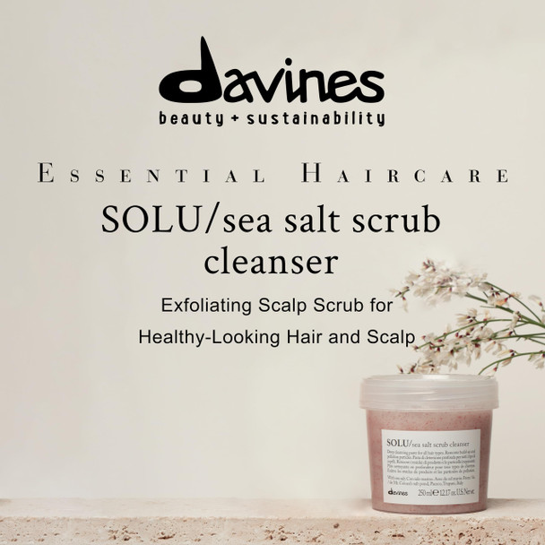 Davines Solu Sea Salt Scrub Cleanser