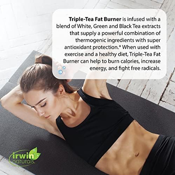 Irwin Naturals Triple Tea Fat Burner 75 Liquid Softgels