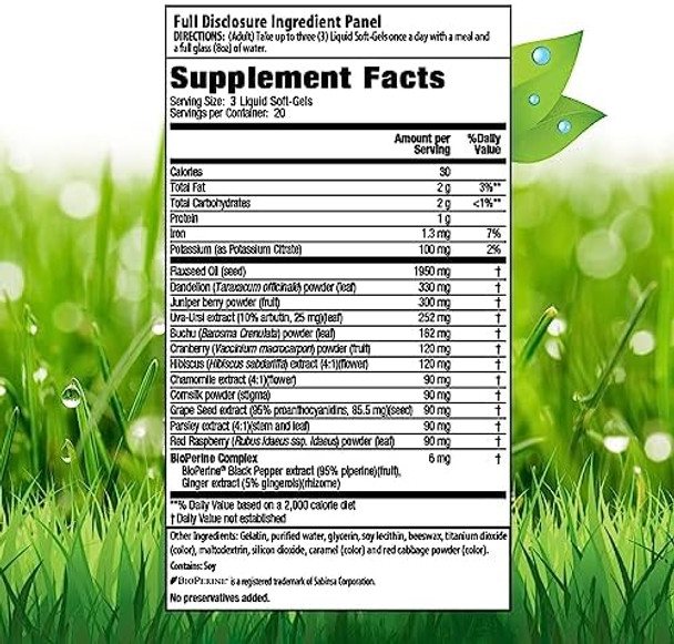 Irwin Naturals Bloataway 60 Liquid Softgels Pack Of 2 Water Balance Support Replenish Electrolytes & Essential Minerals 40 Total Servings